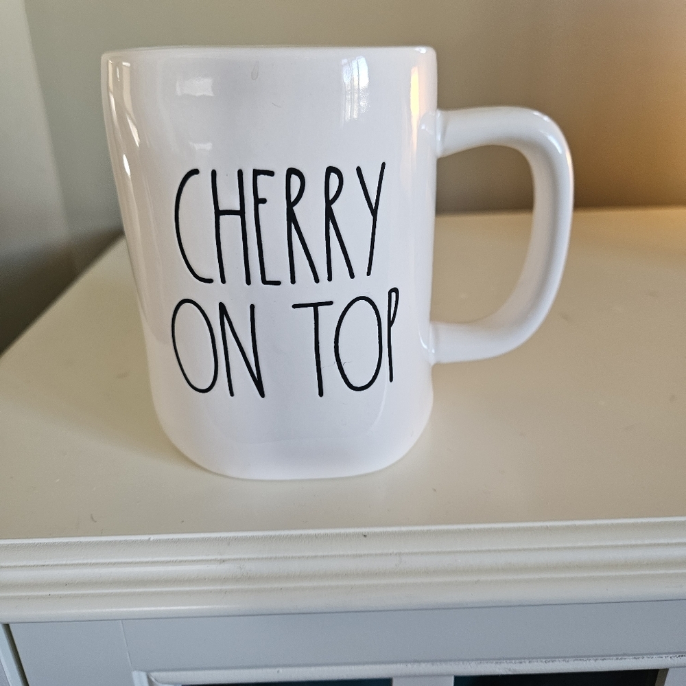 Rae Dunn Cherry on Top Mug